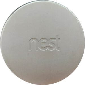 This is an example of a smart thermostat sensor that you put in rooms of your house where you desire different temperatures (i.e. a baby's room)